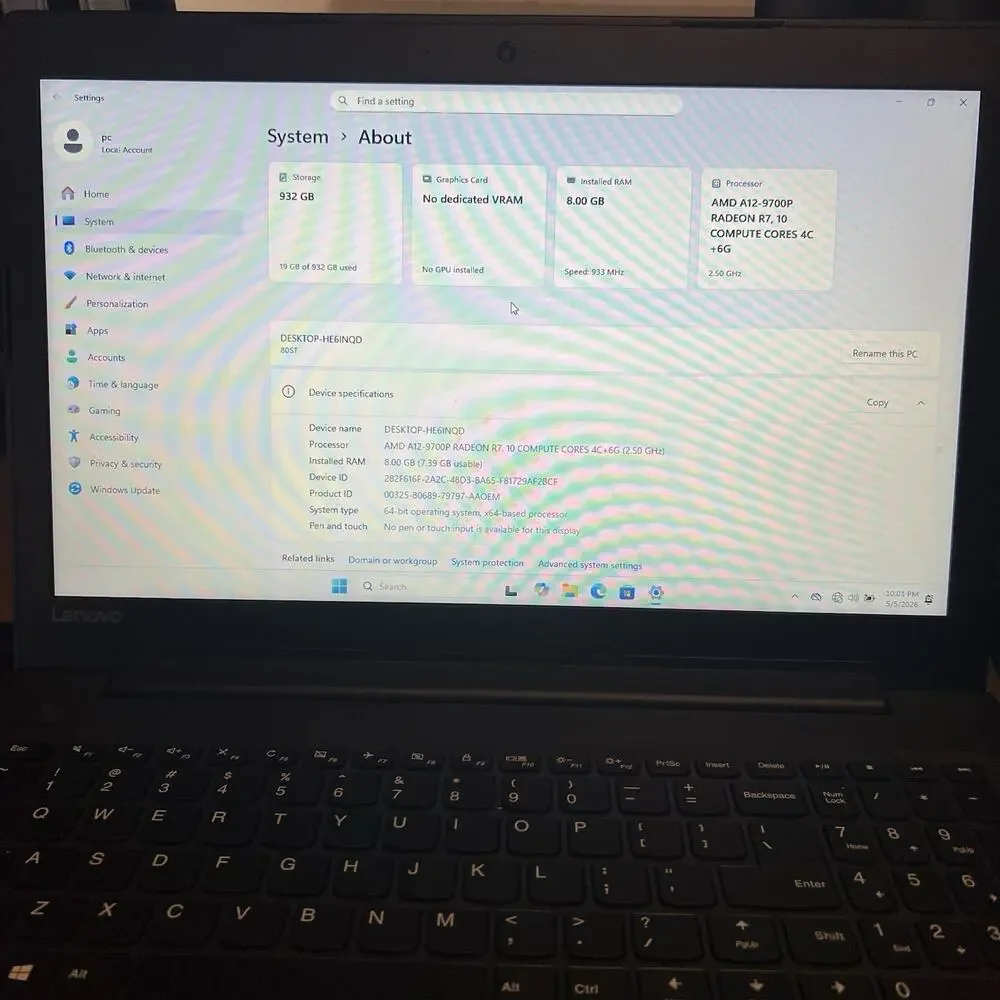 Lenovo Ideapad 310-15ABR 15.6